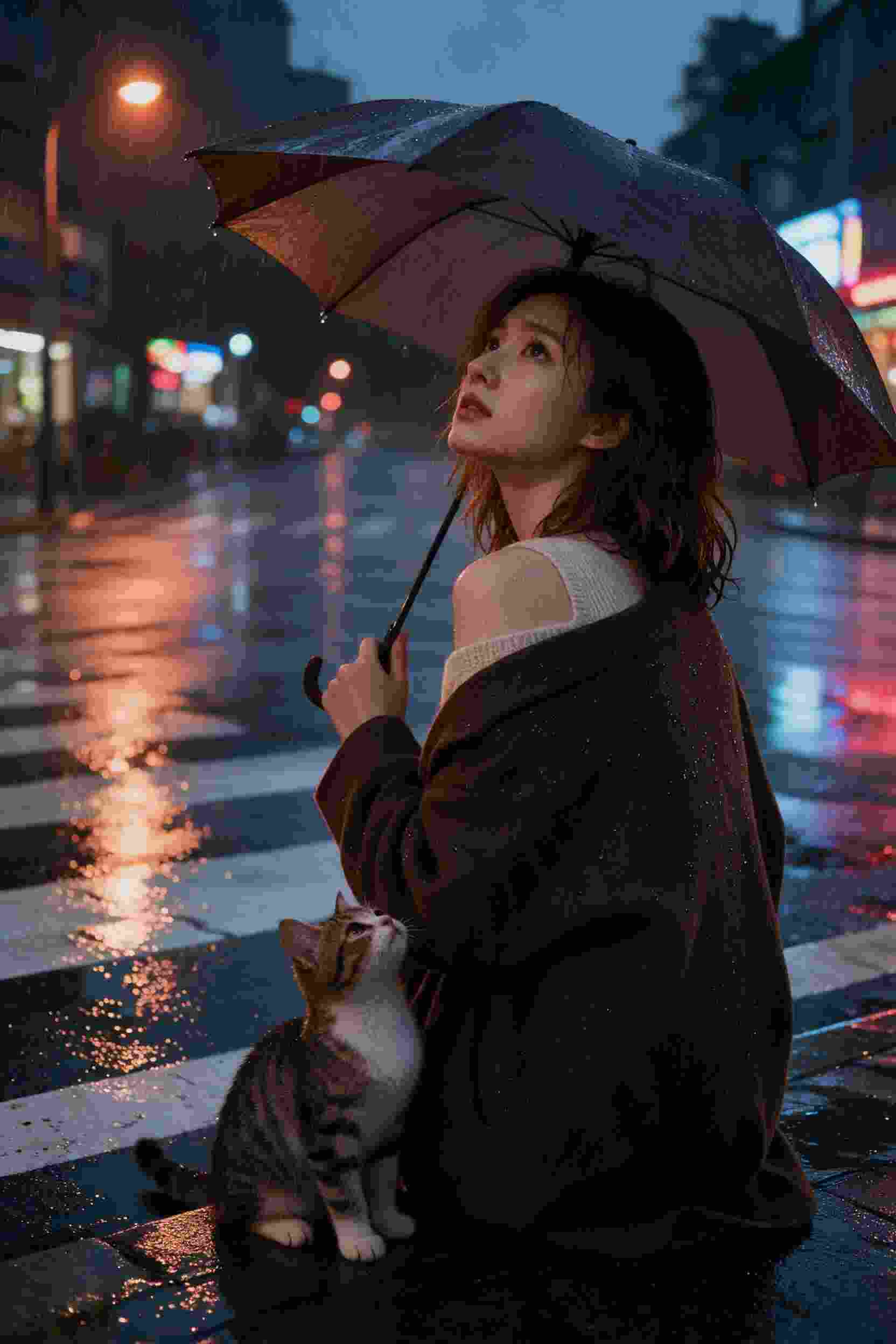 月下漆黑
